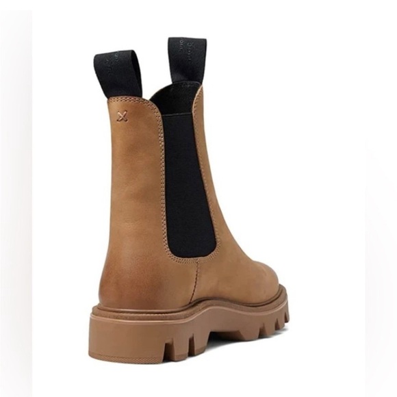 Rag & Bone Quest Leather Chelsea Boots In Camel Size 9.5/39.5 - Picture 3 of 13